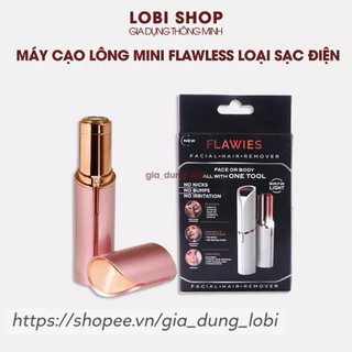 Máy cạo tẩy lông Finishing Touch Flawless Máy cạo lông mini hình son môi sạc điện nam nữ tỉa lông nách ria mép vùng kín