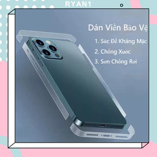 Miếng PPF dán viền bảo vệ cho Iphone 14 13 12 Pro Max 12 Pro-RN