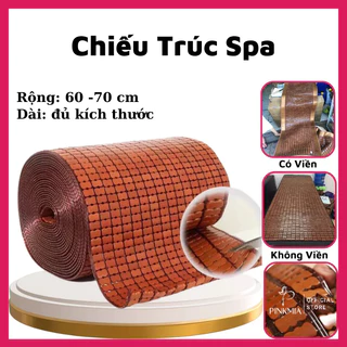 Chiếu Trúc Không Viền Pinkmia, Chiếu Trúc Spa, Ghế Sofa, Giường Đơn Đủ Size