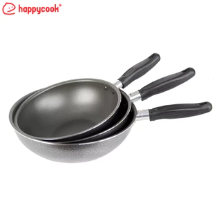 Chảo nhôm sâu chống dính Happycook 24, 26, 28cm