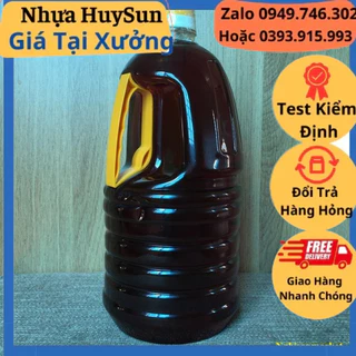 Chai nhựa 2 lít đựng nước mắm, dầu ăn