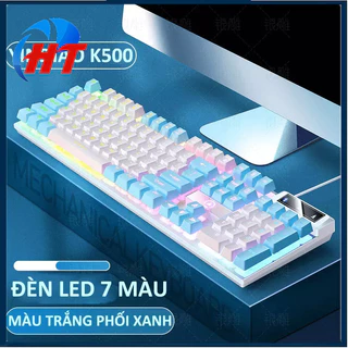 Bàn phím giả cơ gaming Yindiao K500 led đa màu - HT