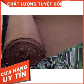 Vải bọc ê căng , lưới loa ( màu nâu) giá 1m vuông cho thùng loa