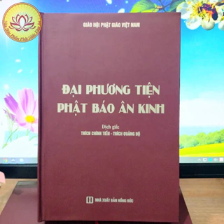 Sách - Đại Phương Tiện Phật Báo Ân Kinh (bìa cứng)