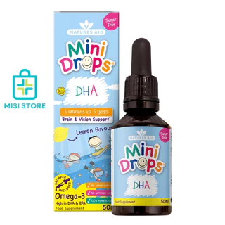 DHA Drop Cho bé từ 3 tháng - 5 tuổi (DHA drop Anh), Mẫu mới