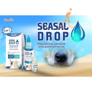 Nước rửa mũi Seasal Drop Vemedim - Nước nhỏ mũi chống nghẹt mũi, giảm hắt hơi, sổ mũi, giữ ẩm niêm mạc mũi
