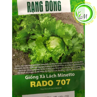 Hạt giống Xà lách giòn ngon cuộn 2g