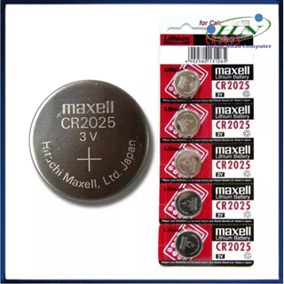 VỈ 5 VIÊN PIN CMOS MAXELL 2025