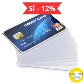 TÚI NHỰA ĐỰNG BẢO VỆ THẺ ATM, CĂN CƯỚC CÔNG DÂN, CARD VISIT, BẰNG LÁI XE, THẺ SINH VIÊN, THẺ NHÂN VIÊN