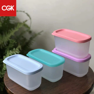 BỘ HỘP BQTP CUBIX MINI RECTANGULAR 250ML (4)