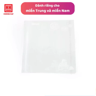 Bọc vở nilon khổ nhỏ (KT: 156x205mm) Hồng Hà - 3156 | Dành cho khu vực miền Trung - miền Nam