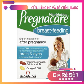 Vitamin tổng hợp sau sinh Pregnacare Breastfeeding Anh (84 viên)