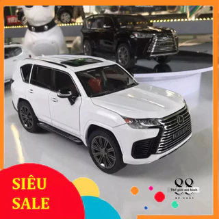 MÔ HÌNH XE LEXUS LX600 (1:24) full kính