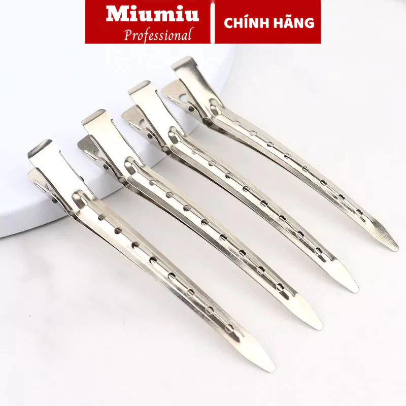 Combo 10 Kẹp vịt inox cao cấp Loại 1 size 9cm Bằng Thép Chống Gỉ An Toàn