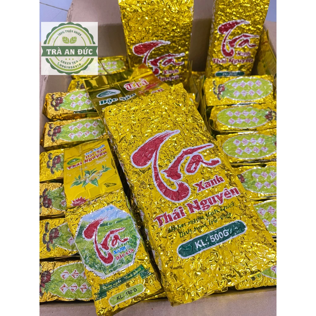 Trà xanh Thái Nguyên 500gr chuẩn vị, đậm đà thanh mát