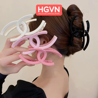 Kẹp Tóc Càng Cua Chữ X Channe Nhiều màu Pastel HGVN Phong Cách Thời Trang Pháp Dành Cho Nữ