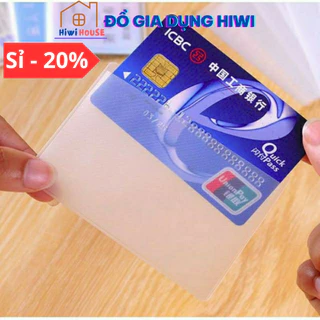 Vỏ Bọc Bảo Vệ Thẻ Căn Cước Công Dân, CMND, ATM, Bao Túi Đựng, Thẻ Học Sinh, Sinh Viên, Bằng Lái Xe Trong Suốt Chống Trầy