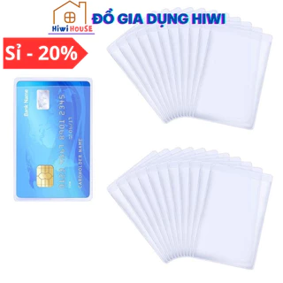 Combo 10 Túi đựng thẻ căn cước công dân, bằng lái xe, ATM, Card visit, CMND