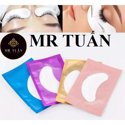 (Loại 1) gel pad dán mi dưới - miếng dán mi dưới cao cấp (1 túi 10-20-50 cặp)_dụng cụ nối mi_Mr Tuấn