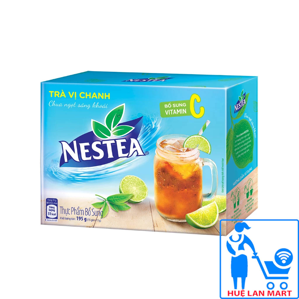 [CHÍNH HÃNG] Trà Chanh Nestea Hộp 15 Gói x 13g