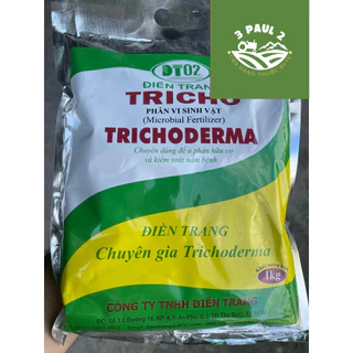 Nấm Đối Kháng Trichoderma Điền Trang _1kg_Nấm Tricoderma Chuyên Dùng Ủ Phân Kiểm Soát Mầm Bệnh Cây Trồng