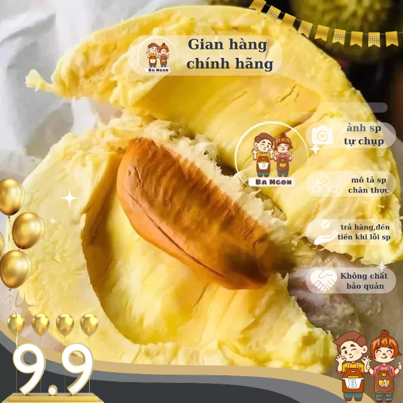 50-250g Sầu riêng sấy thăng hoa hàng nguyên múi thượng hạng - Video thật shop quay