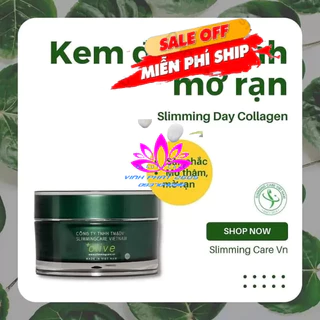 *Chính Hãng*Kem Tan Mỡ Bụng Slimming Day Collagen +Olive Thế Hệ Mới