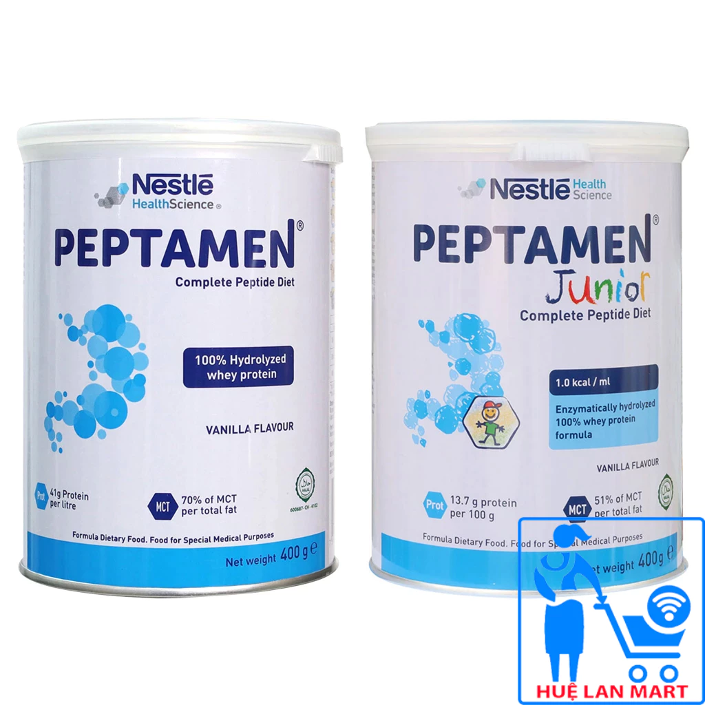 Sữa bột Peptamen/ Peptamen Junior - dành cho người kém hấp thu hộp 400g