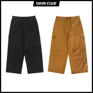 Quần cargo oversize SZA ODIN CLUB, Quần dài form rộng nam nữ unisex chất liệu kaki, Local Brand ODIN CLUB