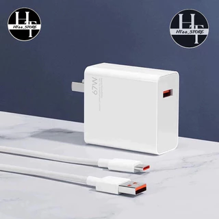 Bộ Sạc Siêu Nhanh Mi 67W Cáp Sạc 6A USB Type-C cho các dòng máy xiaomi 11 Pro & mi 11 Ultra...