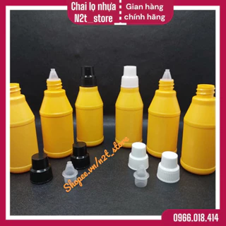 Chai Nhựa 20ml Màu Vàng Đựng Dung Dịch ( Combo 50 lọ)