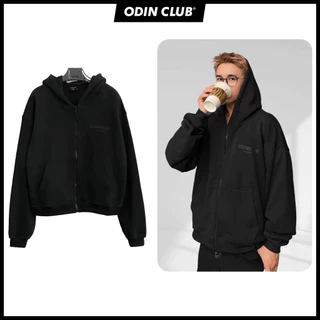 Áo khoác Hoodie Boxy Jacket ODIN CLUB, Áo hoodie Jacket form boxy nam nữ unisex, Local Brand ODIN CLUB