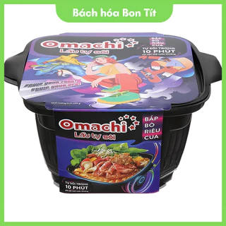 Lẩu Tự Sôi Omachi Bắp Bò Riêu Cua 276g