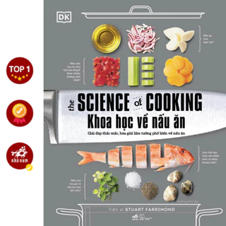 Sách - Khoa học về nấu ăn: The science of cooking (Bìa cứng)