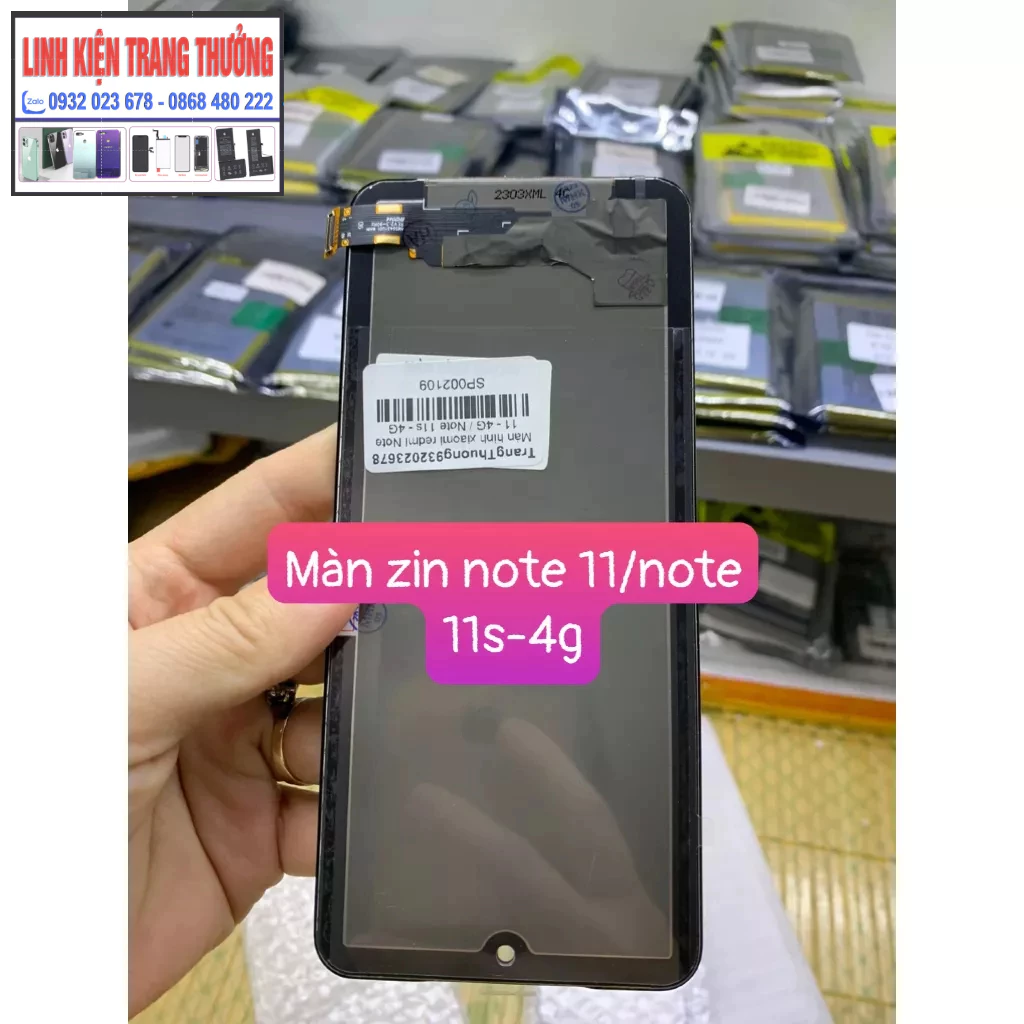 màn hình QX xiaomi redmi note 11, note 11s-4g có bảo hành tặng 1 tuyp keo