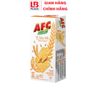 Bánh cracker lúa mì AFC Dinh Dưỡng hộp 172g