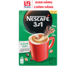 Nescafe 3in1 đậm vị cafe 340g - Hàng chính hãng