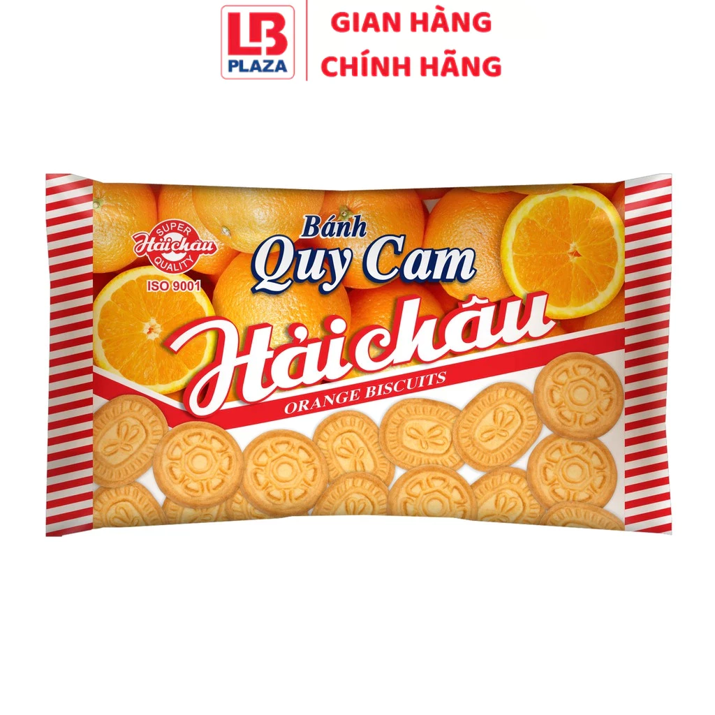 Combo 5 gói Bánh quy cam Hải Châu 120g