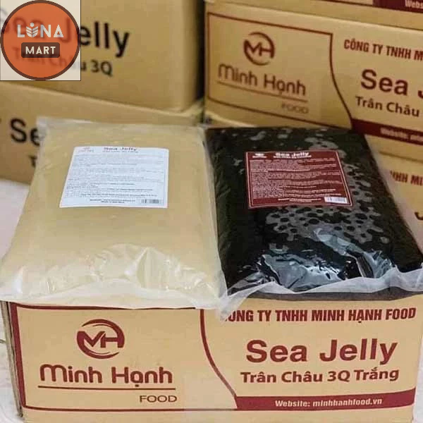 [Nguyên thùng 12kg] Trân châu 3Q SEA các vị (6 gói)