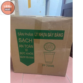 500 Cốc PP700 ML KÈM CÁC LOẠI NẮP PHI 95