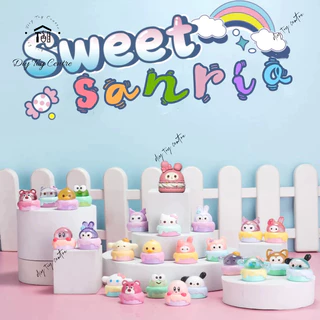 Đồ chơi giải trí Blind Box hộp mù, túi mù mô hình random nhân vật sanrio mini đáng yêu SWEET SANRIO