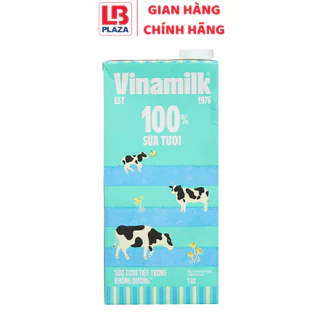 Sữa tươi Vinamilk 1L không đường