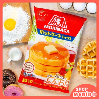 Bột Làm Bánh PanCake Morinaga Làm Bánh Rán Doremon Cho Bé Ăn Dặm - Shop Mẹ Bí Đỏ