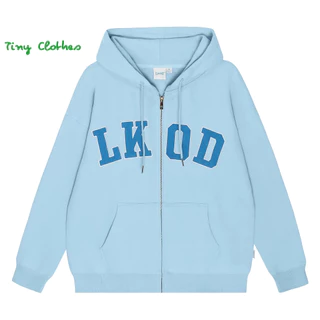 Áo Khoác Hoodie LK-OD 3 Màu Nam Nữ Ulzzang Unisex, Áo Hoodie Zip Unisex Khóa Kéo Chất Nỉ Bông Dày Dặn