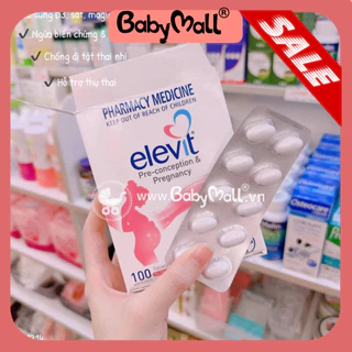 Elevit viên uống bổ sung vitamin cho mẹ Bầu