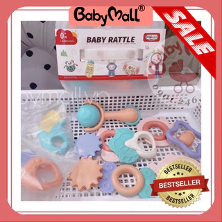 Bộ 10 món xúc xắc gặm nướu Baby Rattle 2095