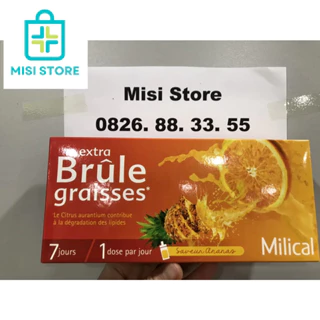 Nước uống đốt mỡ thừa vị cam dứa siêu ngon-Extra Brule Graisses - hàng Pháp