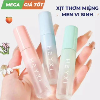 Sịt Thơm Miệng Men Vi Sinh HEYXI Ngăn Ngừa Hôi Miệng Sâu Răng, Xịt Thơm Miệng Hơi Thở Thơm Mát Tức Thì