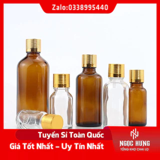 Lọ Đựng Tinh Dầu Thủy Tinh Xanh Lá/Xanh Dương 5ML/10ML/20ML/30ML Nắp Vặn Nhỏ Giọt Chiết Tinh Dầu, Chiết Mỹ Phẩm Du Lịch