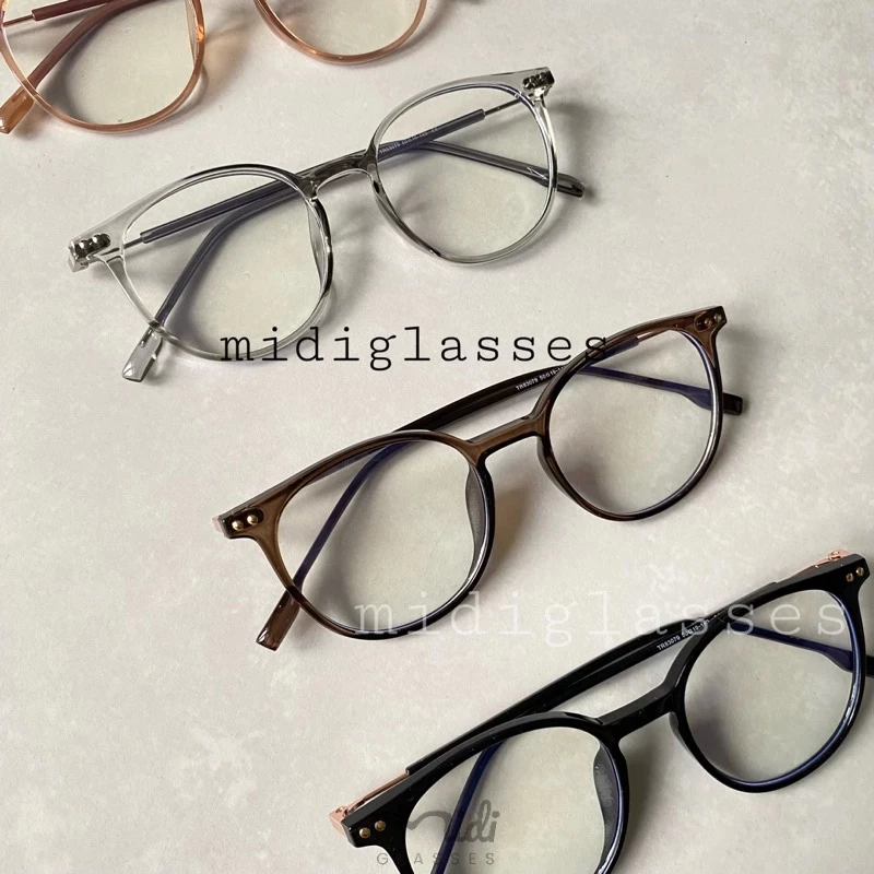 Kính mắt Midiglasses form vuông unisex (83079) KÍNH AMBER - Amber glasses